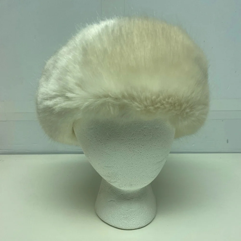 Helen Moore Faux Fur Brim Hat